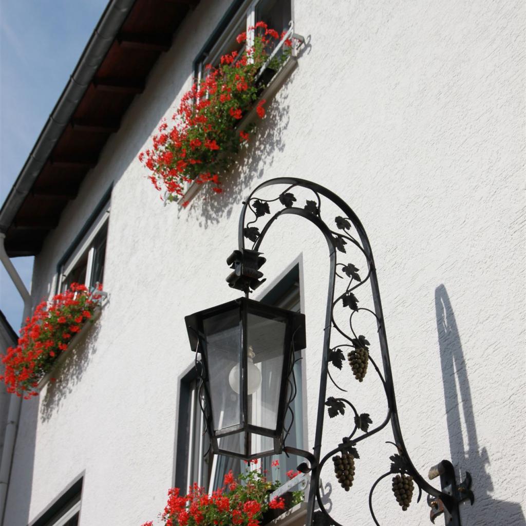 Laternen Lampe im Innenhof
